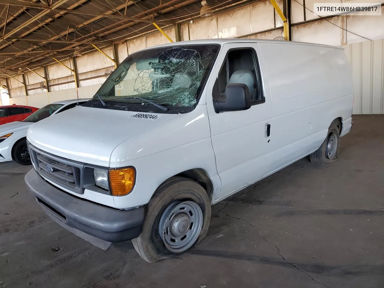 2006 Ford Econoline E150 Van VIN: 1FTRE14W86HB39817 Lot: 69899244