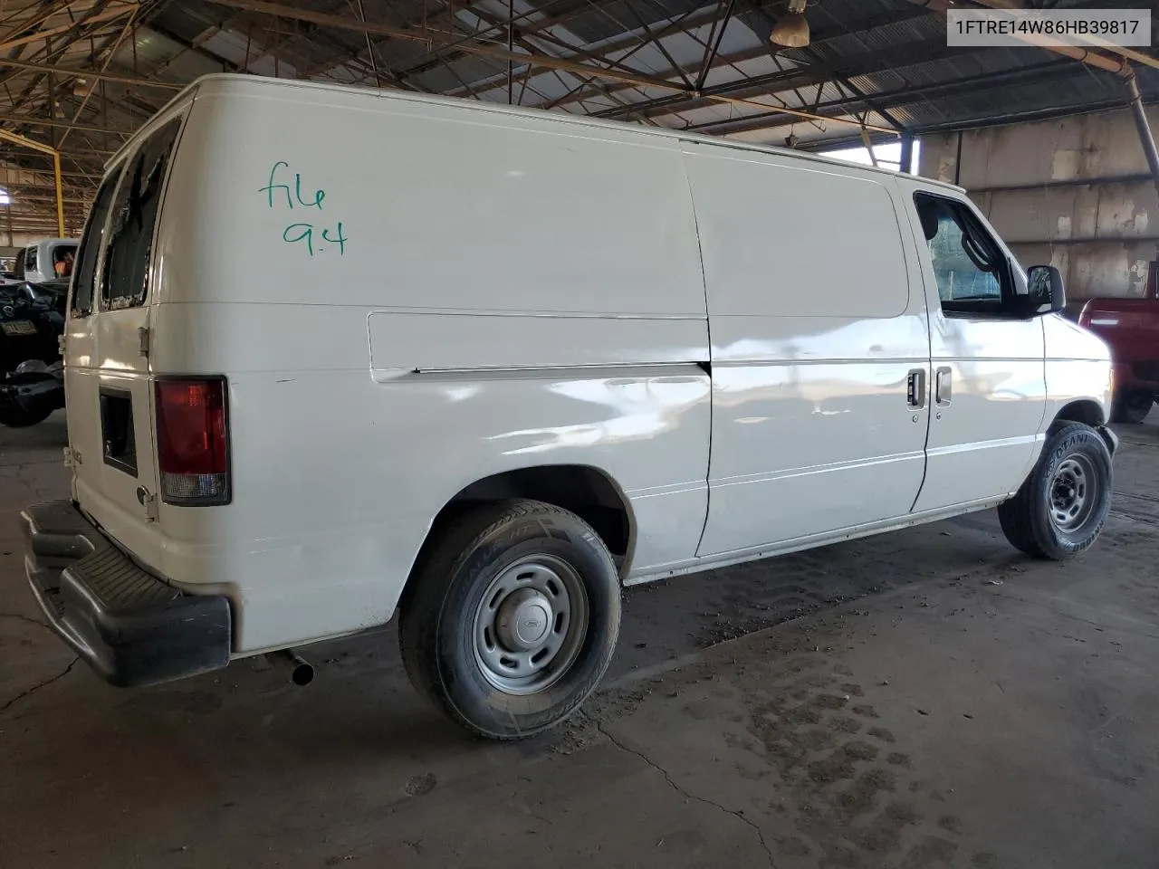 2006 Ford Econoline E150 Van VIN: 1FTRE14W86HB39817 Lot: 69899244