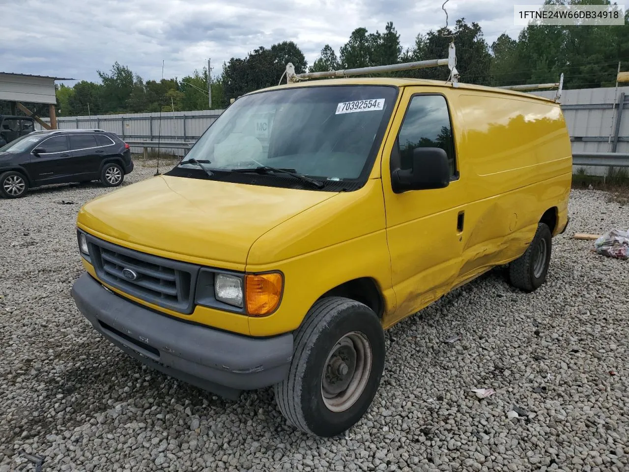 2006 Ford Econoline E250 Van VIN: 1FTNE24W66DB34918 Lot: 70392554