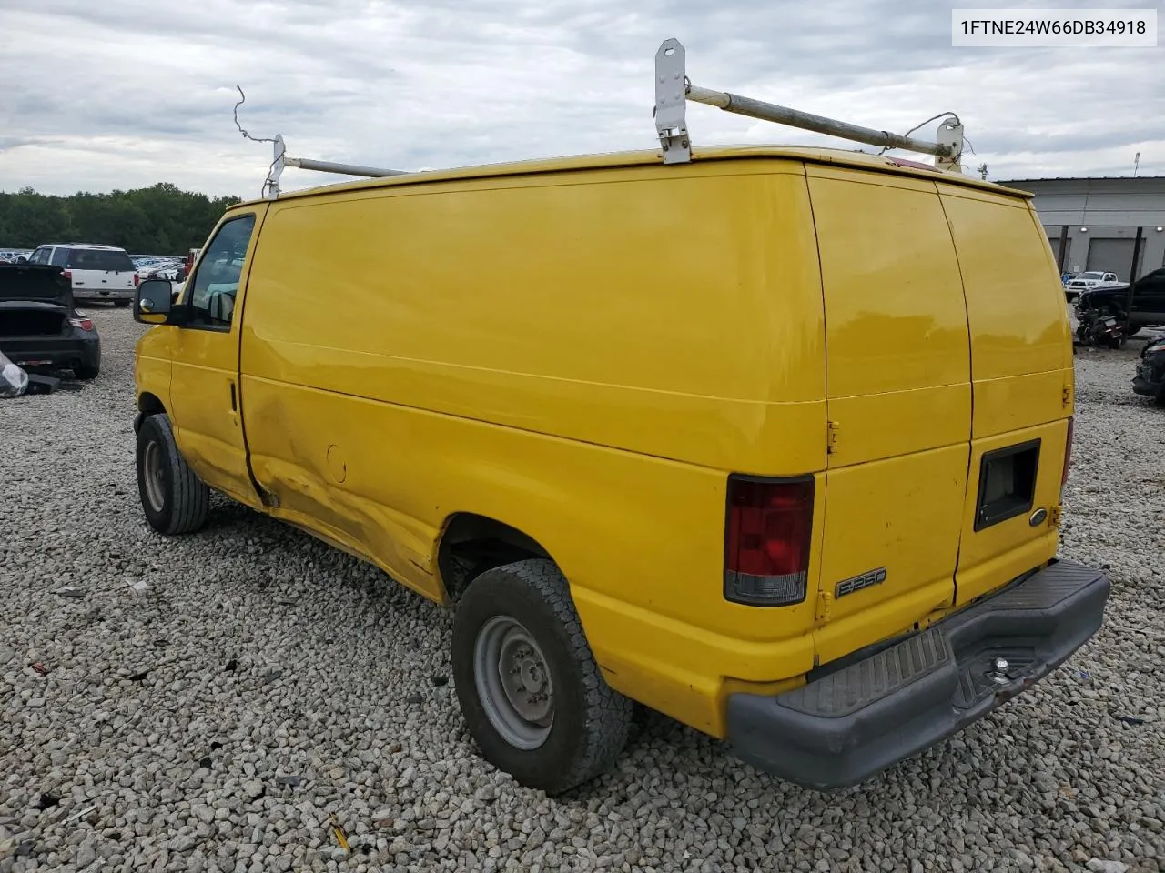 2006 Ford Econoline E250 Van VIN: 1FTNE24W66DB34918 Lot: 70392554