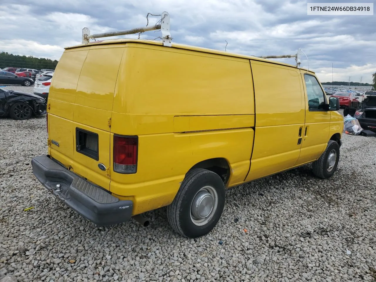 2006 Ford Econoline E250 Van VIN: 1FTNE24W66DB34918 Lot: 70392554