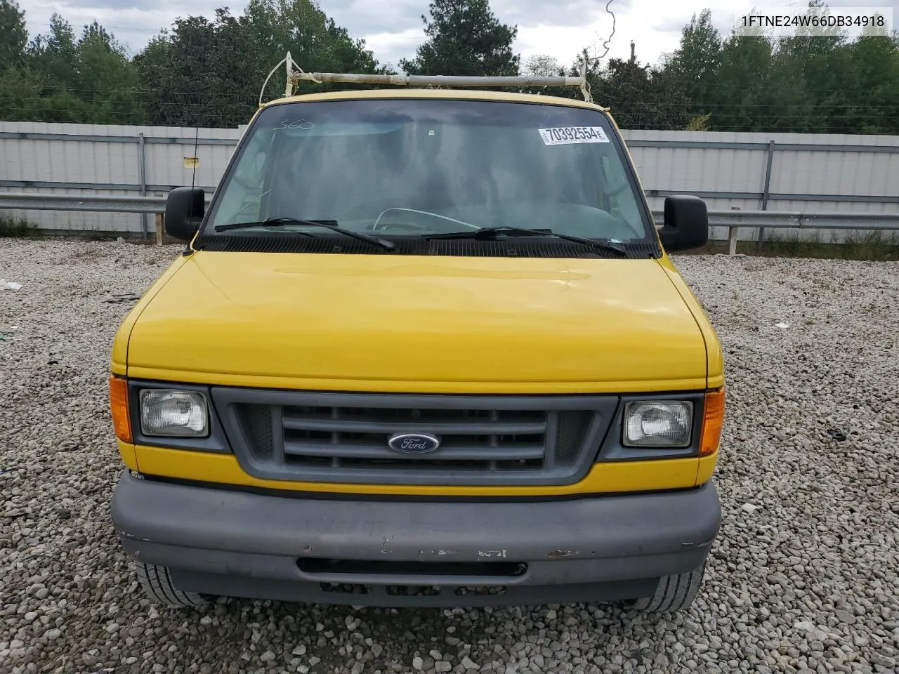 2006 Ford Econoline E250 Van VIN: 1FTNE24W66DB34918 Lot: 70392554