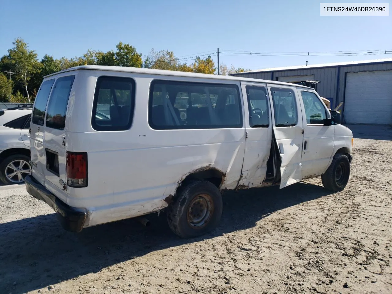 2006 Ford Econoline E250 Van VIN: 1FTNS24W46DB26390 Lot: 70715874