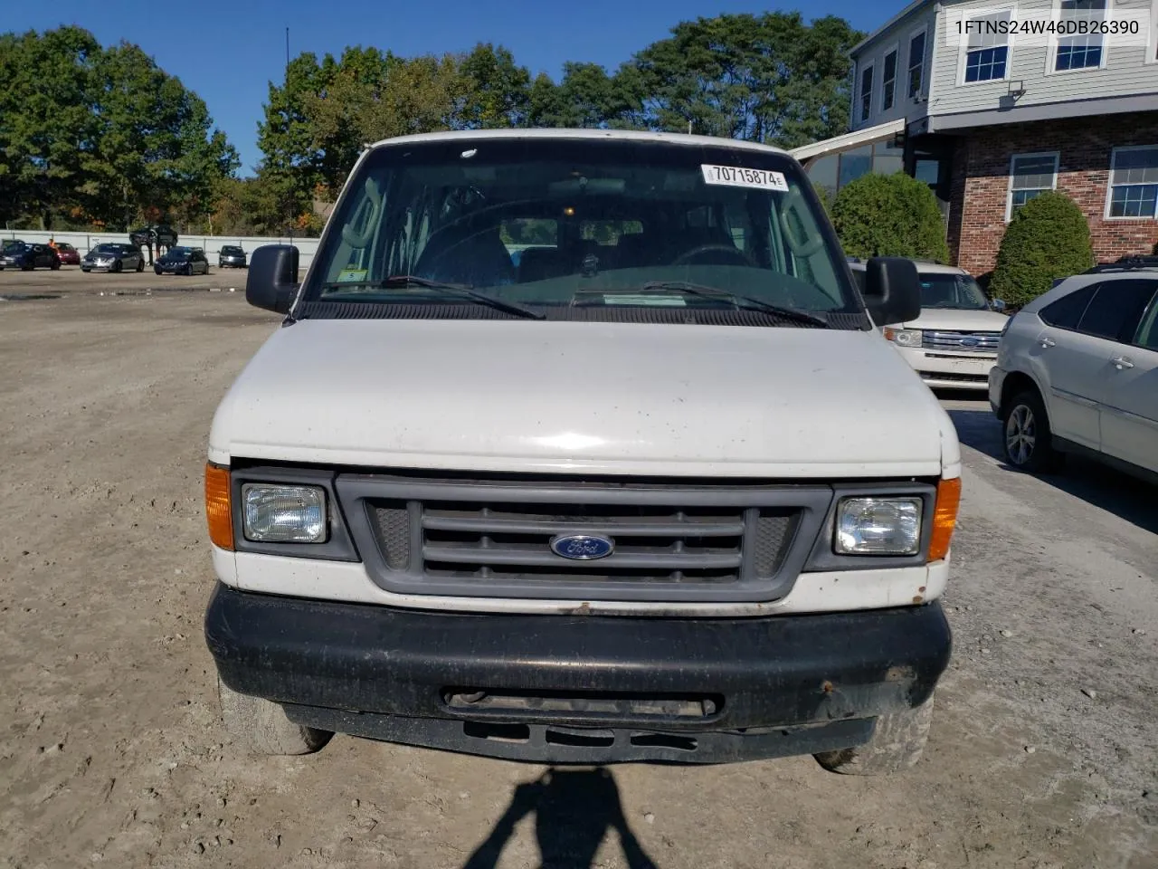 2006 Ford Econoline E250 Van VIN: 1FTNS24W46DB26390 Lot: 70715874