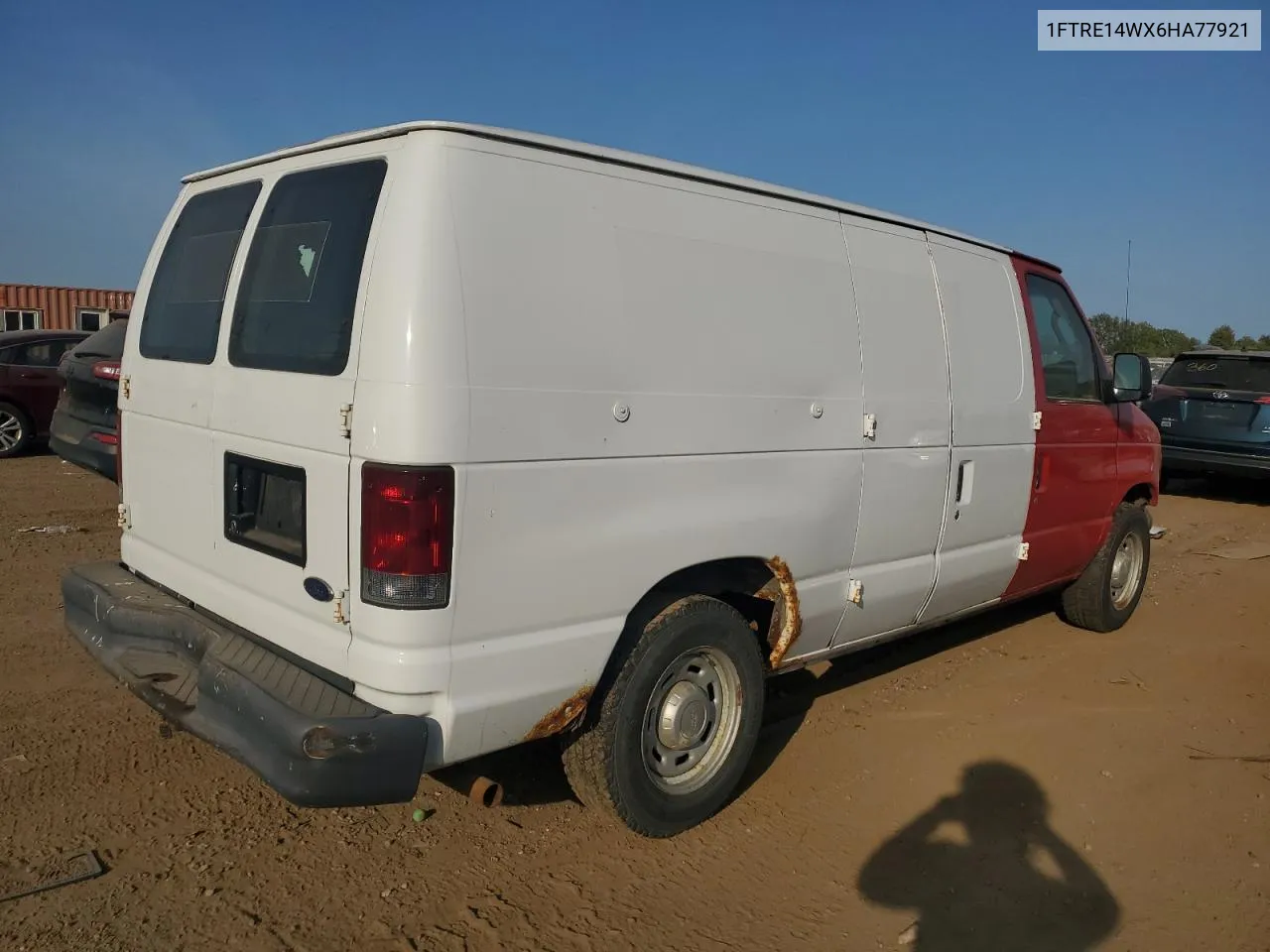 2006 Ford Econoline E150 Van VIN: 1FTRE14WX6HA77921 Lot: 70775944