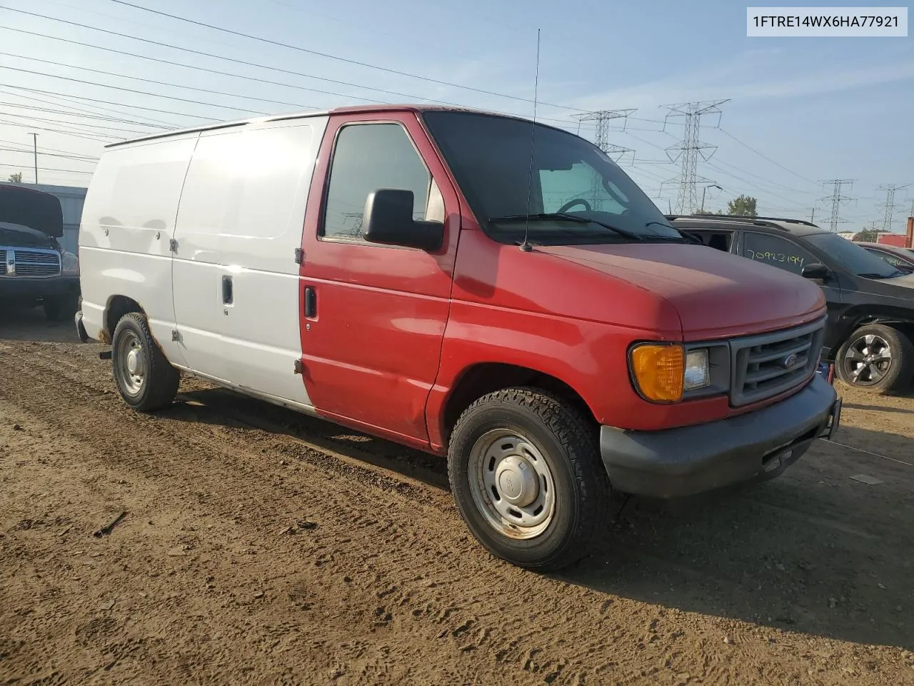 2006 Ford Econoline E150 Van VIN: 1FTRE14WX6HA77921 Lot: 70775944