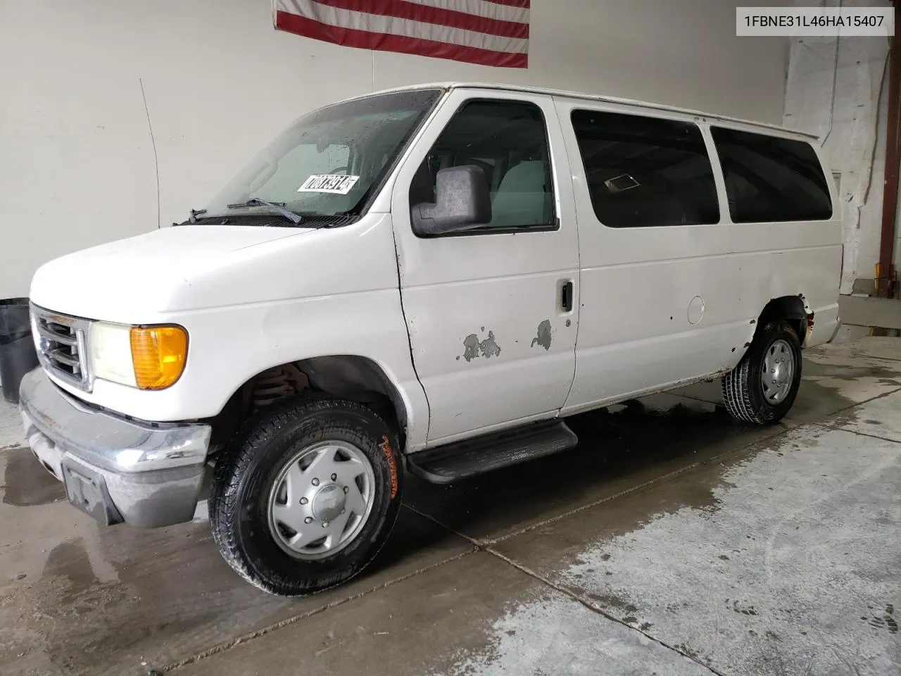 2006 Ford Econoline E350 Super Duty Wagon VIN: 1FBNE31L46HA15407 Lot: 70873914