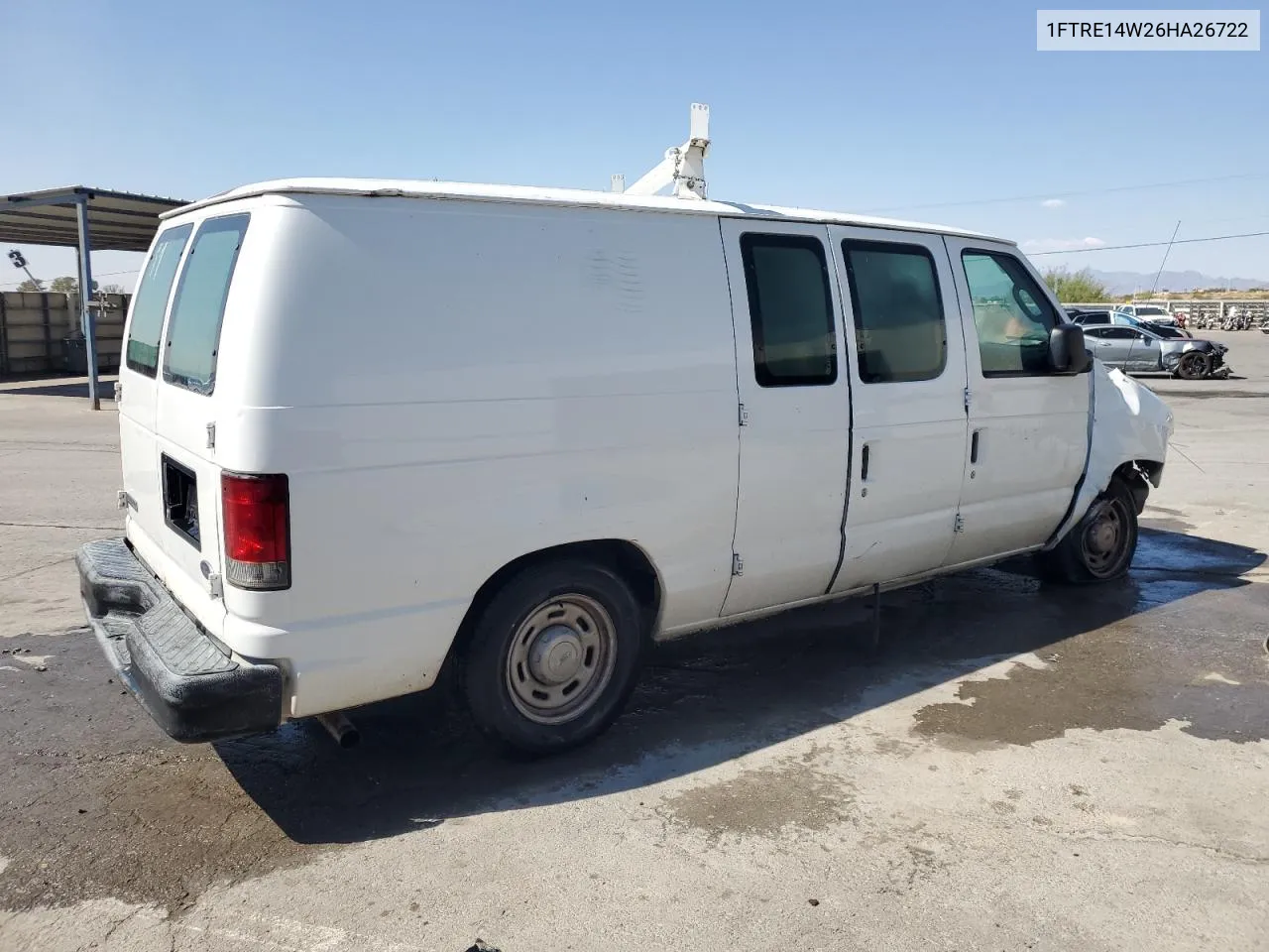 2006 Ford Econoline E150 Van VIN: 1FTRE14W26HA26722 Lot: 71047064