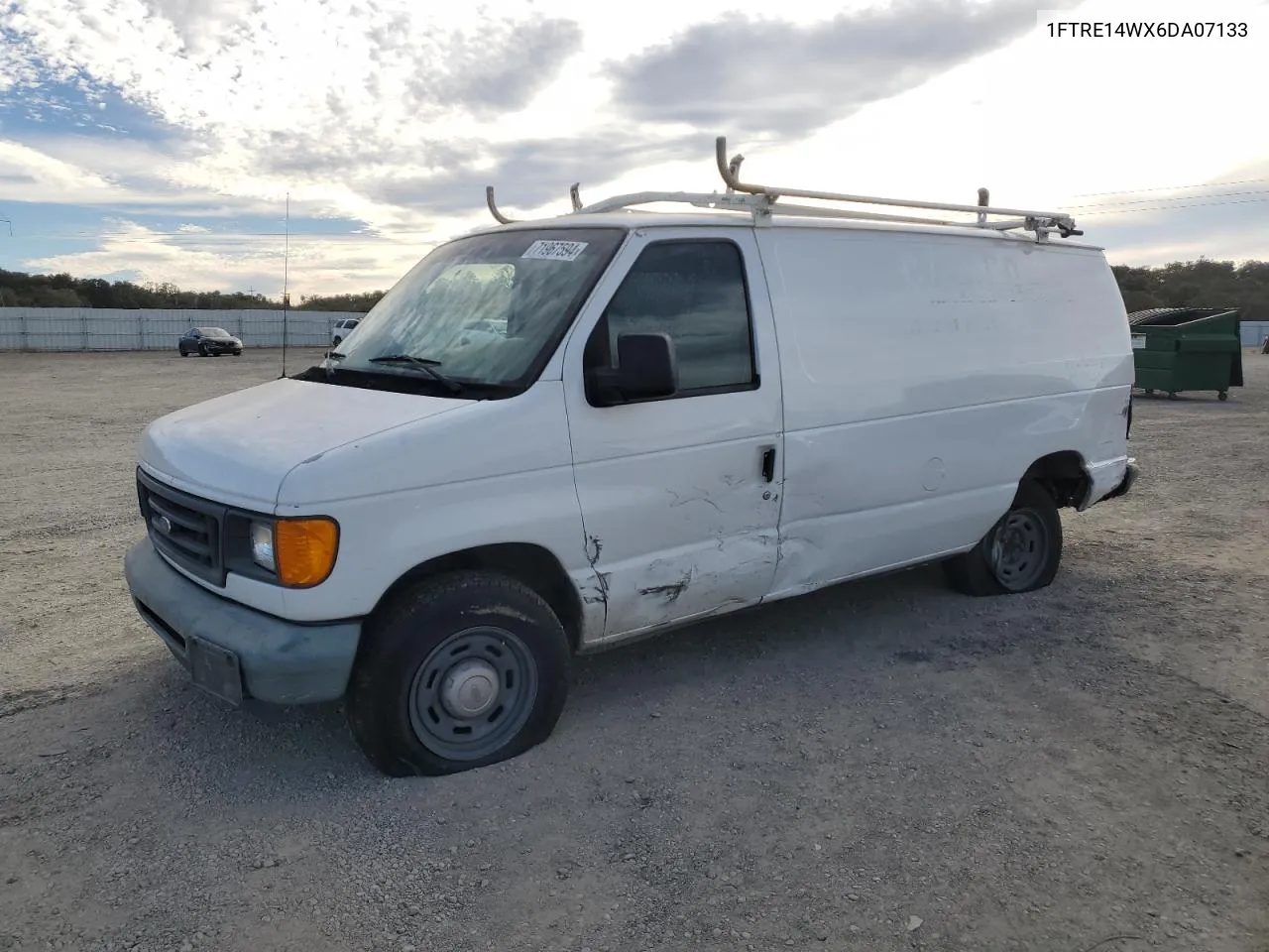 2006 Ford Econoline E150 Van VIN: 1FTRE14WX6DA07133 Lot: 71967594