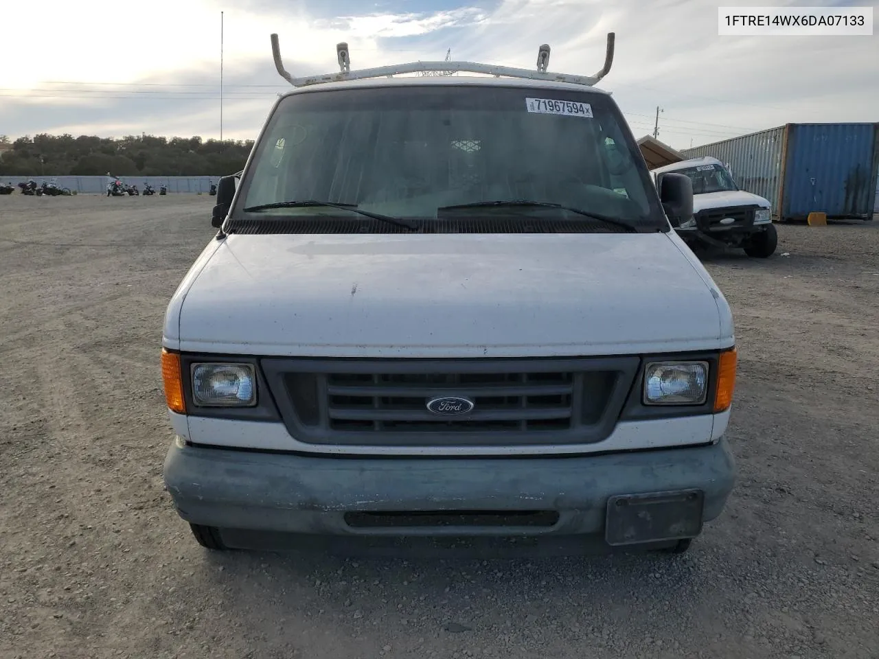 2006 Ford Econoline E150 Van VIN: 1FTRE14WX6DA07133 Lot: 71967594