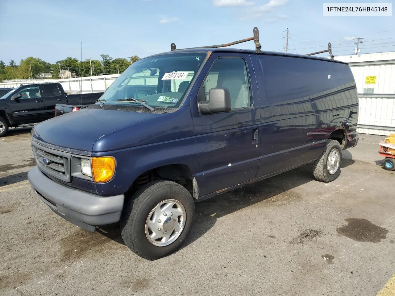 2006 Ford Econoline E250 Van VIN: 1FTNE24L76HB45148 Lot: 71973184