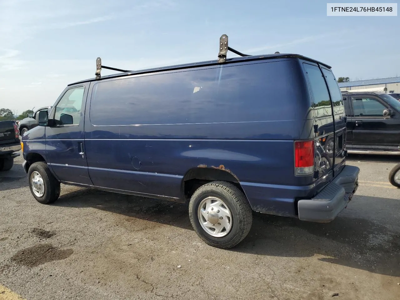 2006 Ford Econoline E250 Van VIN: 1FTNE24L76HB45148 Lot: 71973184