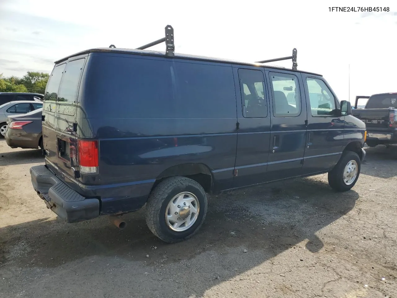 2006 Ford Econoline E250 Van VIN: 1FTNE24L76HB45148 Lot: 71973184