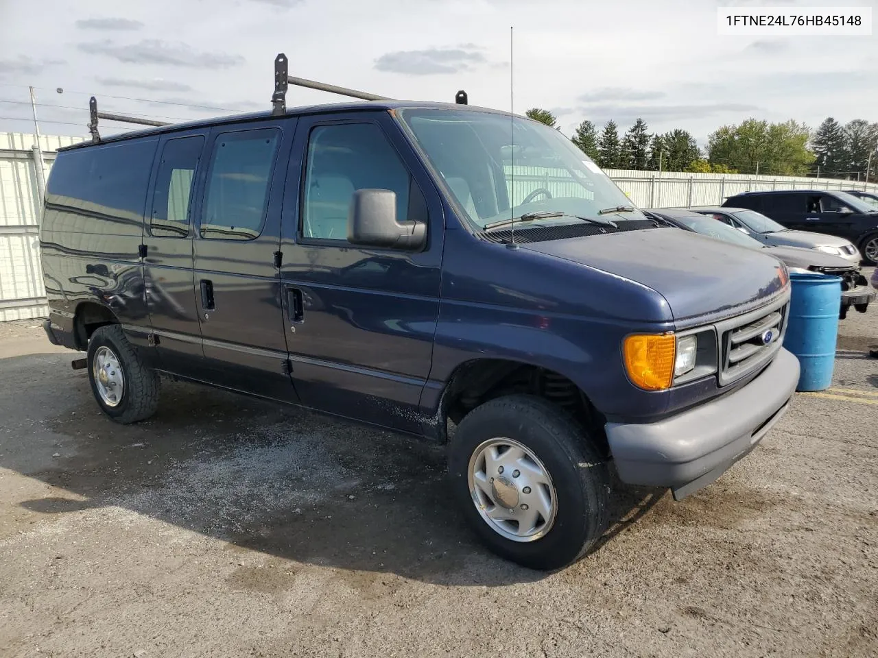 2006 Ford Econoline E250 Van VIN: 1FTNE24L76HB45148 Lot: 71973184