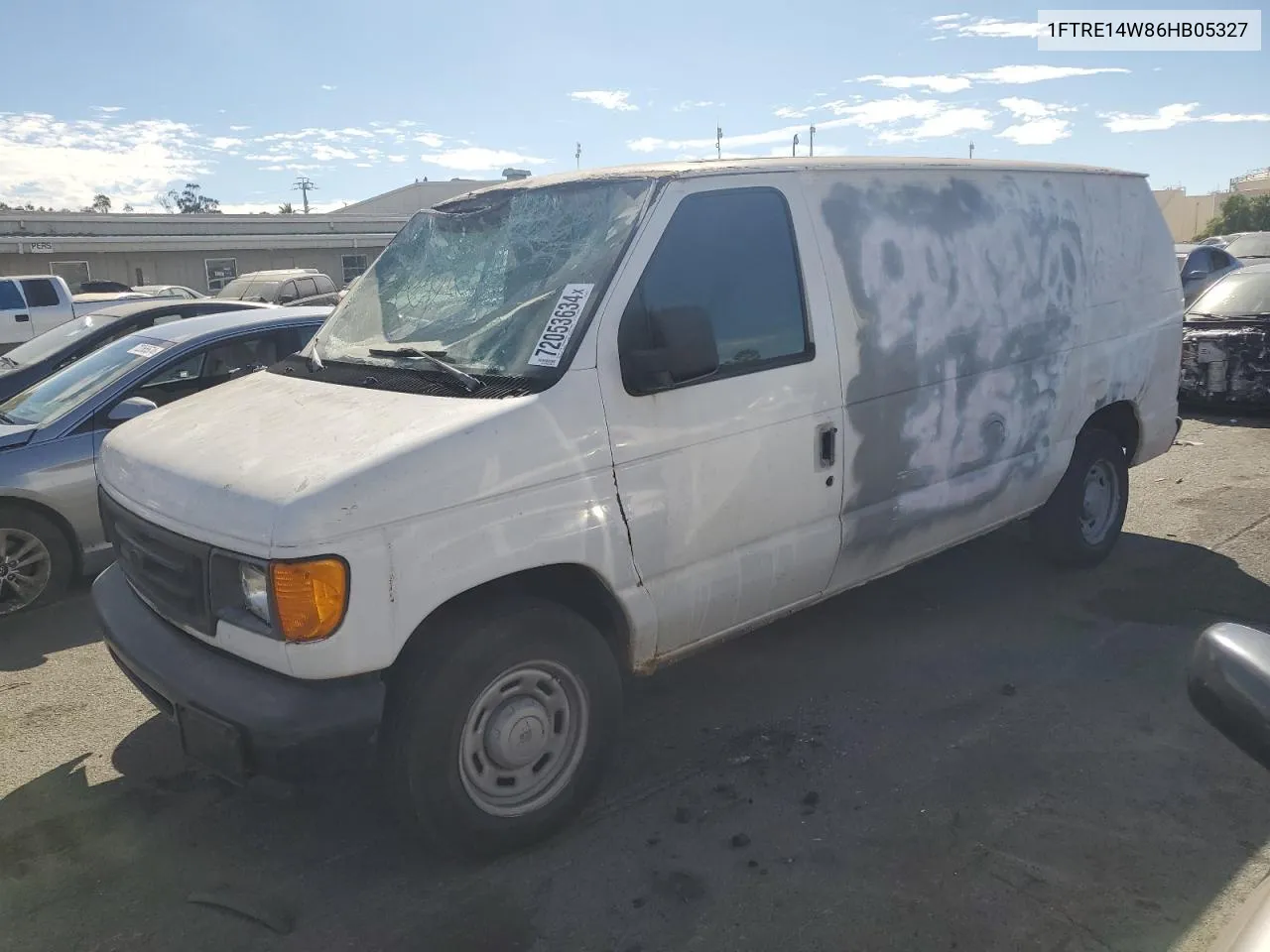 1FTRE14W86HB05327 2006 Ford Econoline E150 Van