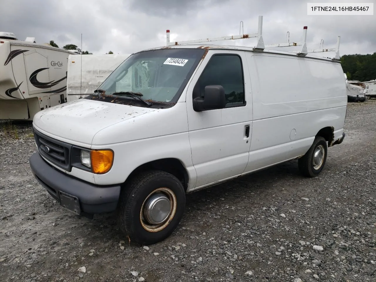 1FTNE24L16HB45467 2006 Ford Econoline E250 Van