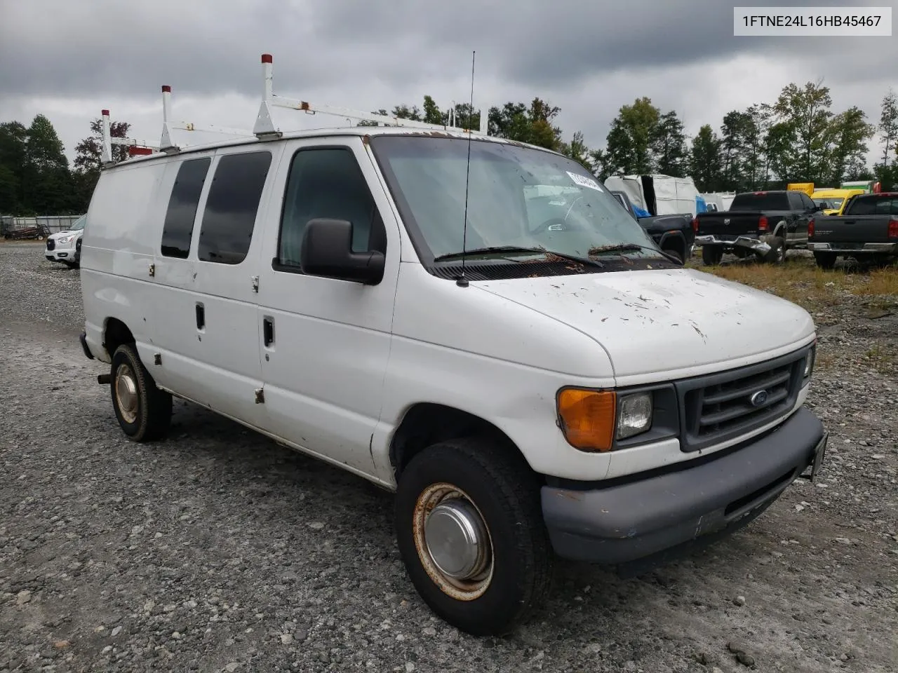 2006 Ford Econoline E250 Van VIN: 1FTNE24L16HB45467 Lot: 72348434