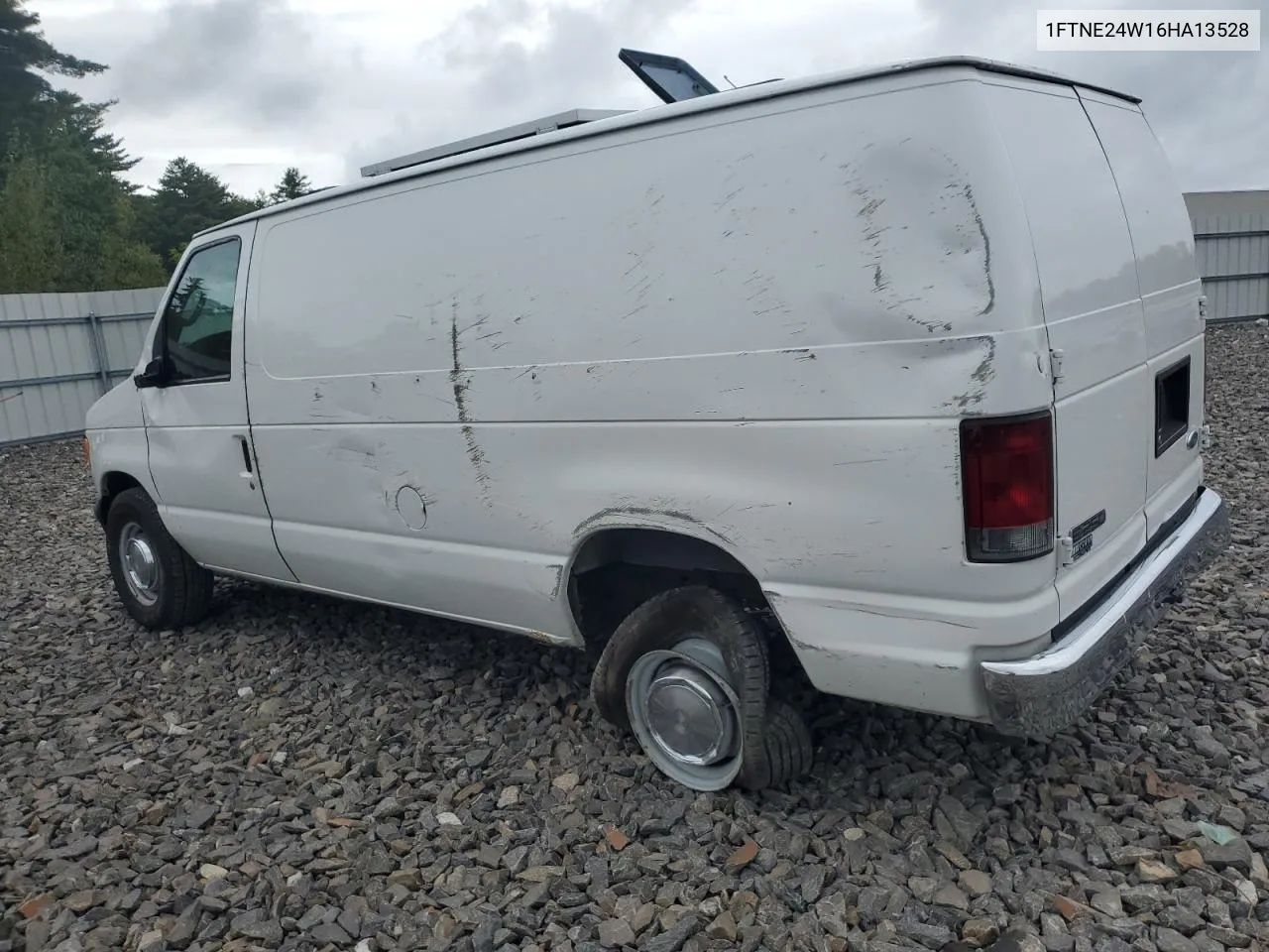 2006 Ford Econoline E250 Van VIN: 1FTNE24W16HA13528 Lot: 72826834