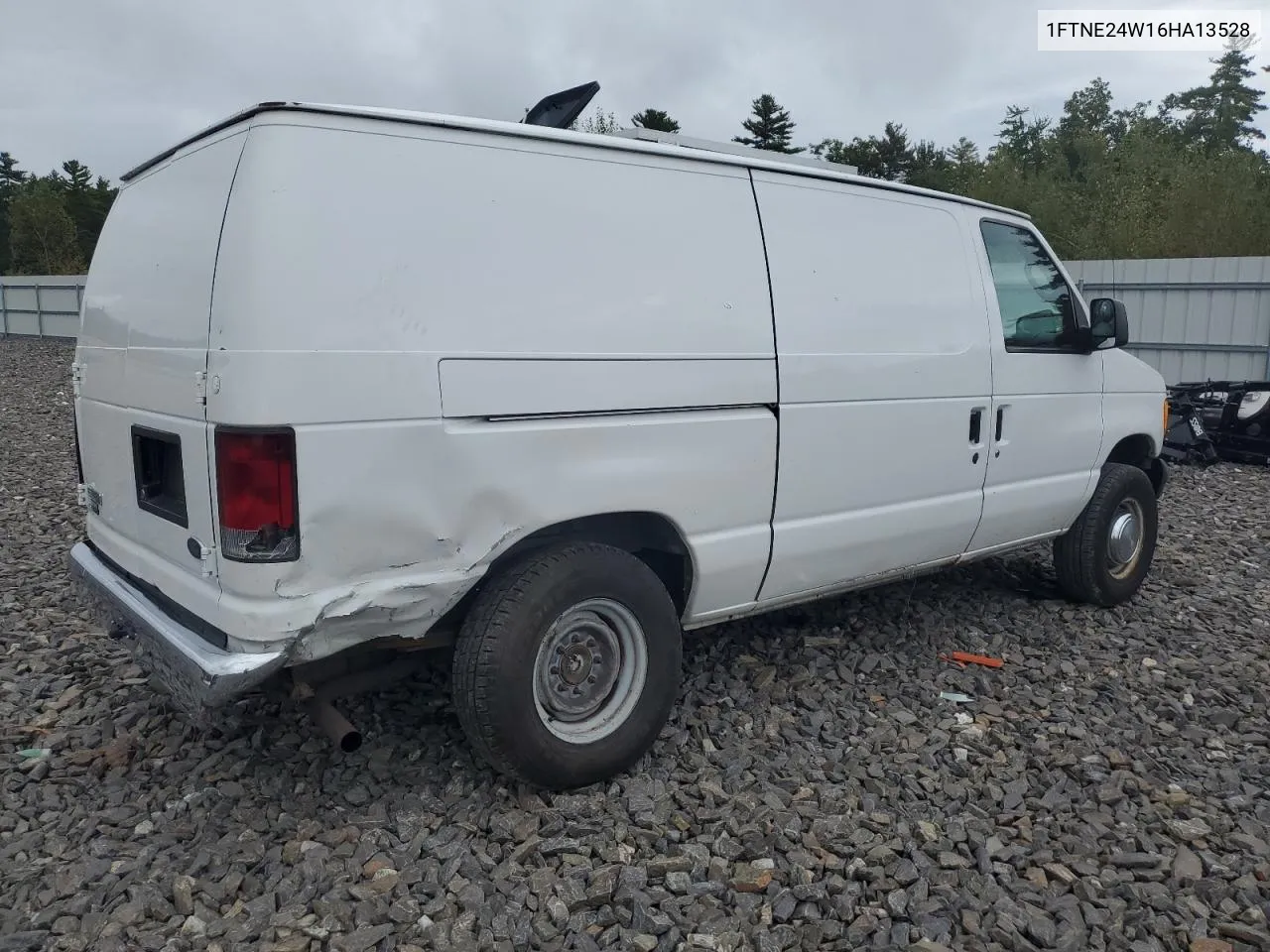 2006 Ford Econoline E250 Van VIN: 1FTNE24W16HA13528 Lot: 72826834