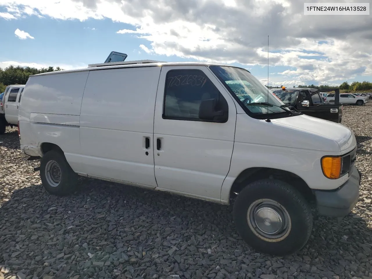 2006 Ford Econoline E250 Van VIN: 1FTNE24W16HA13528 Lot: 72826834