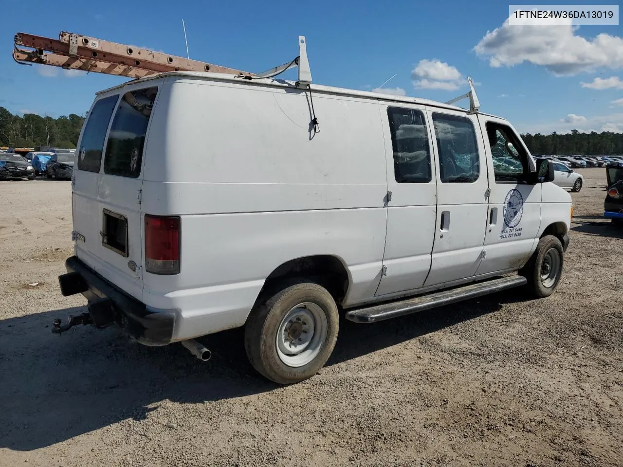 2006 Ford Econoline E250 Van VIN: 1FTNE24W36DA13019 Lot: 73916284