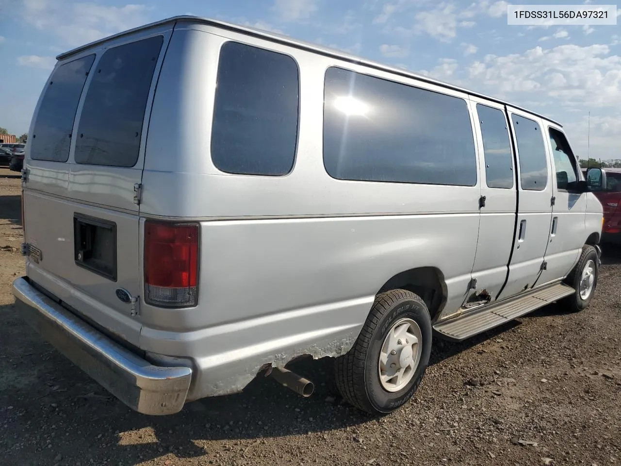 2006 Ford Econoline E350 Super Duty Wagon VIN: 1FDSS31L56DA97321 Lot: 74237154