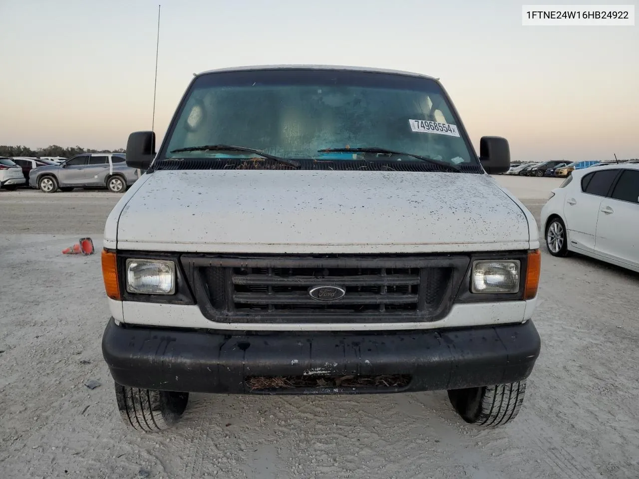 2006 Ford Econoline E250 Van VIN: 1FTNE24W16HB24922 Lot: 74968554