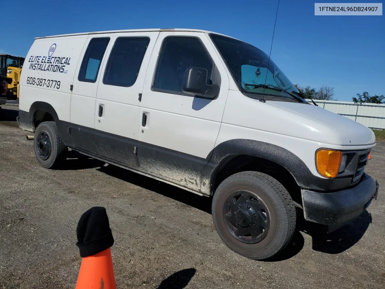 2006 Ford Econoline E250 Van VIN: 1FTNE24L96DB24907 Lot: 75287004