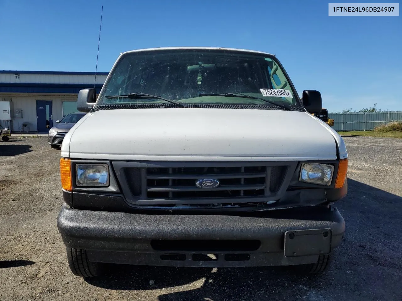 2006 Ford Econoline E250 Van VIN: 1FTNE24L96DB24907 Lot: 75287004