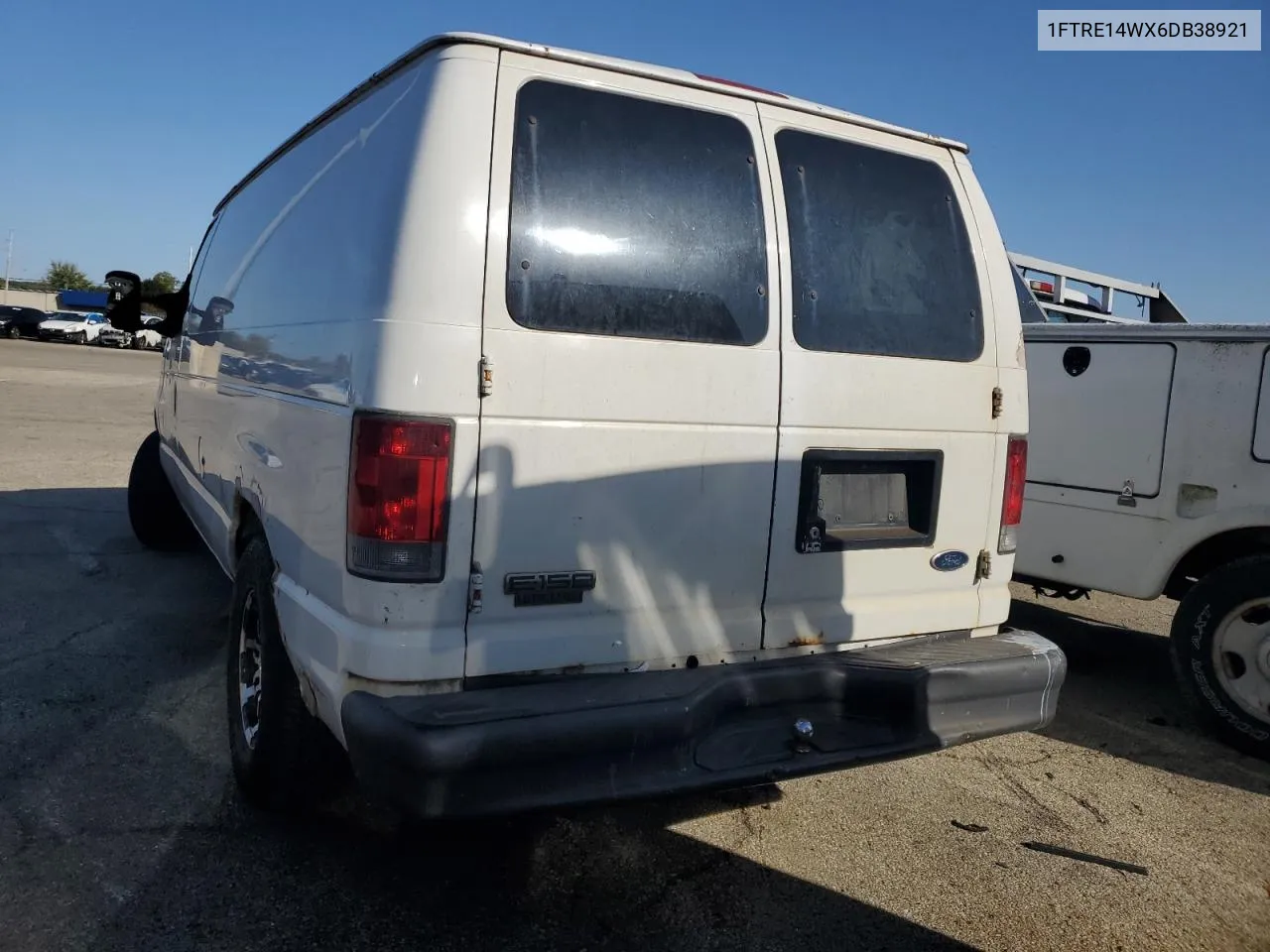 2006 Ford Econoline E150 Van VIN: 1FTRE14WX6DB38921 Lot: 75438364