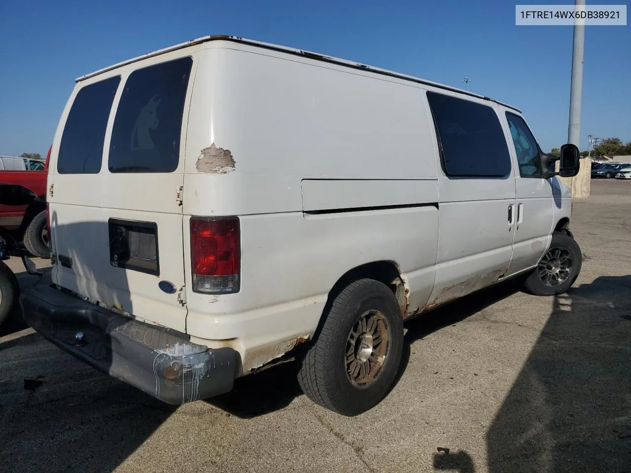 2006 Ford Econoline E150 Van VIN: 1FTRE14WX6DB38921 Lot: 75438364