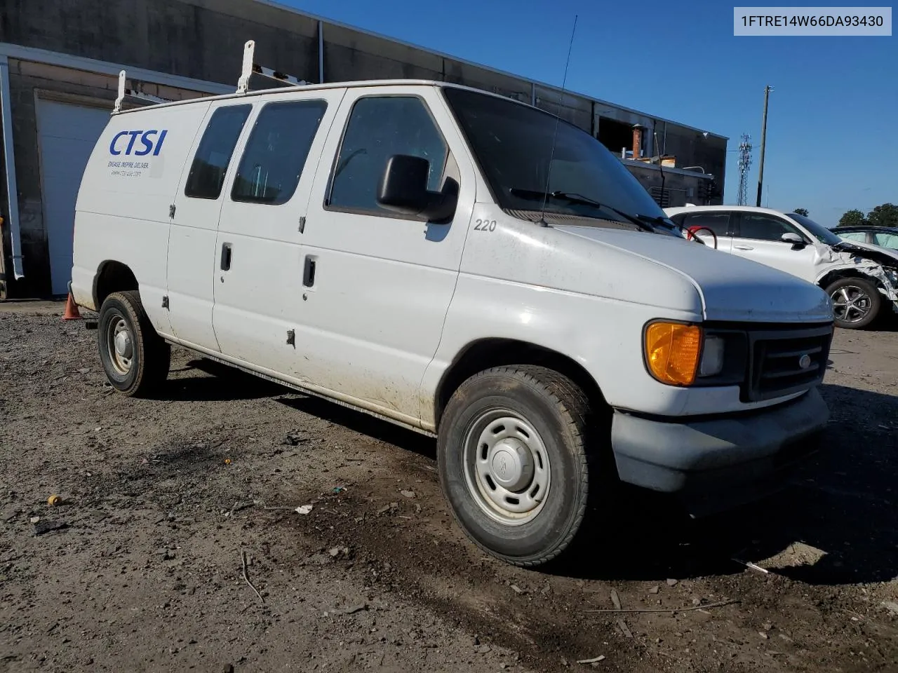 2006 Ford Econoline E150 Van VIN: 1FTRE14W66DA93430 Lot: 75511204