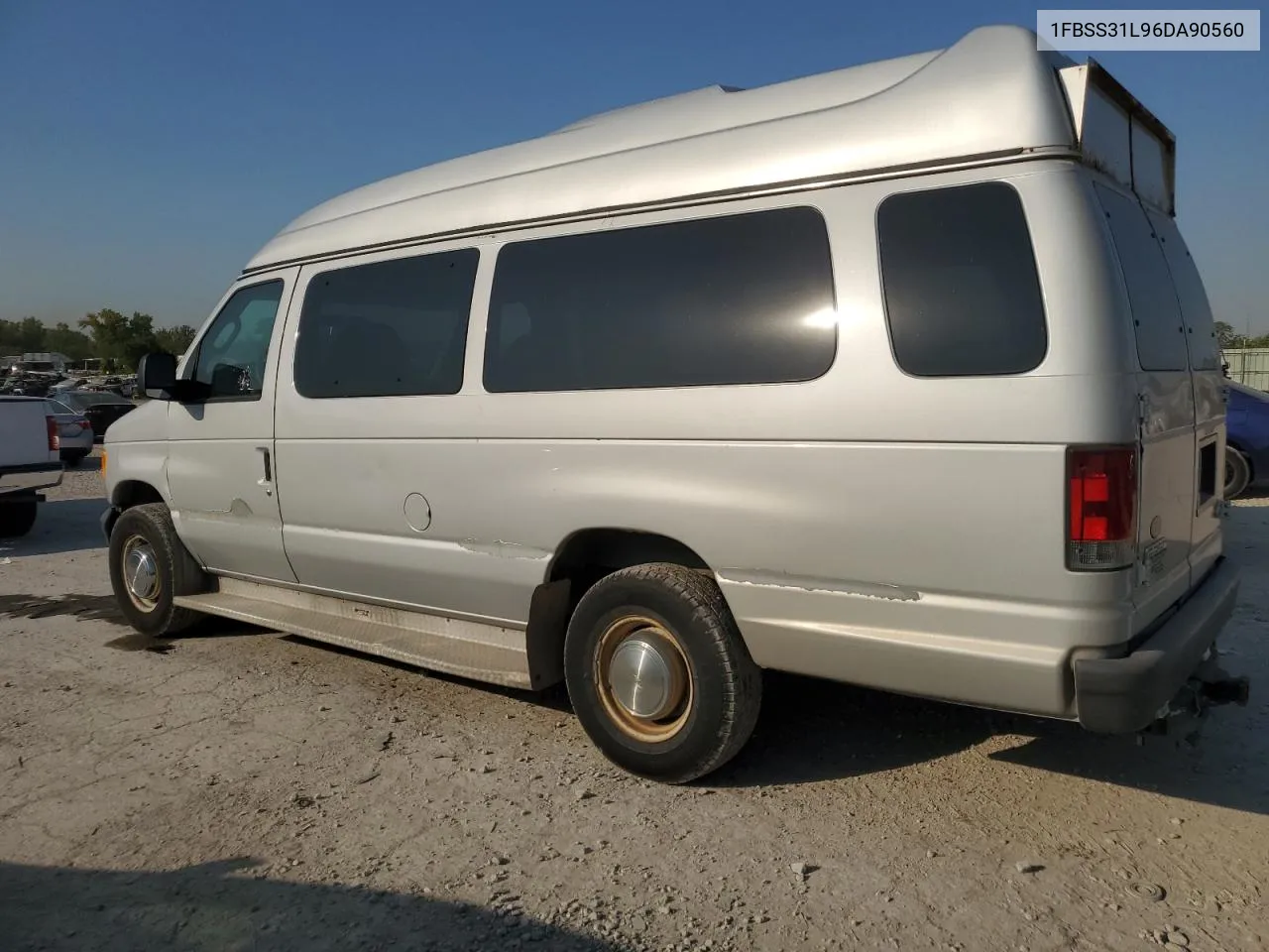 2006 Ford Econoline E350 Super Duty Wagon VIN: 1FBSS31L96DA90560 Lot: 75637684