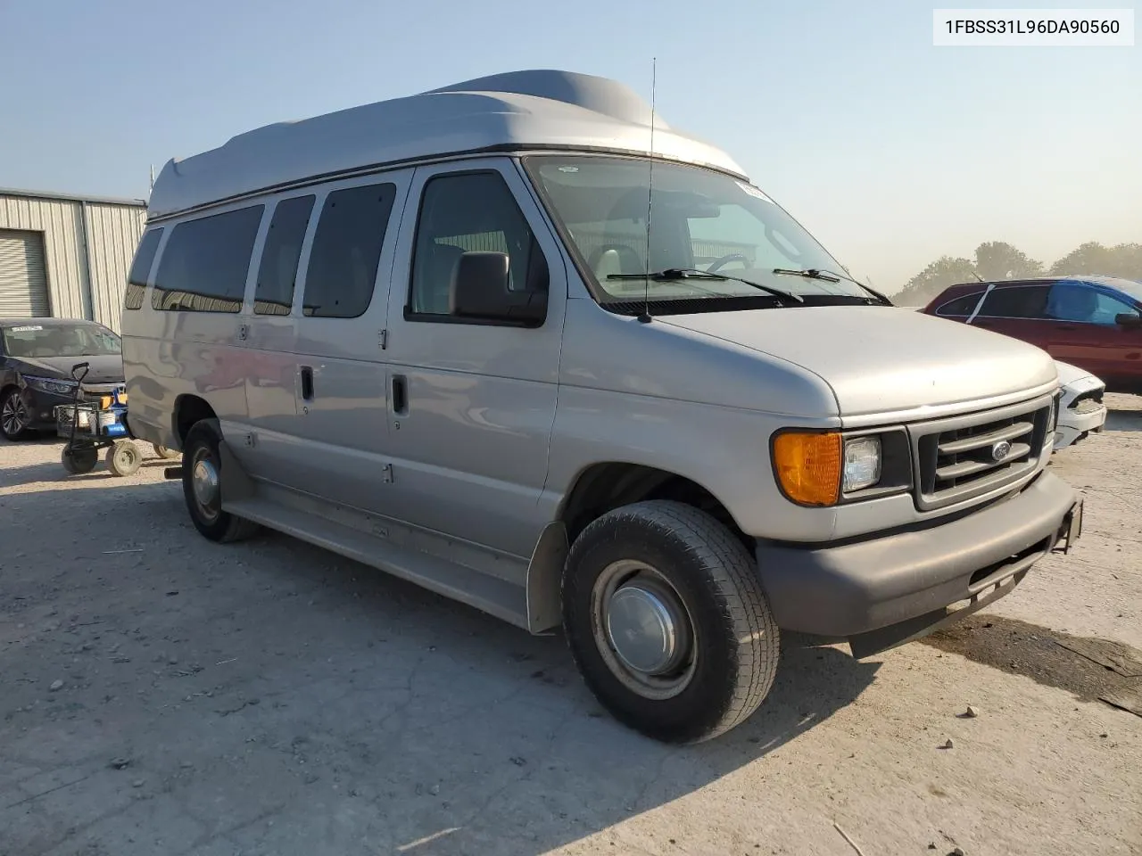 2006 Ford Econoline E350 Super Duty Wagon VIN: 1FBSS31L96DA90560 Lot: 75637684