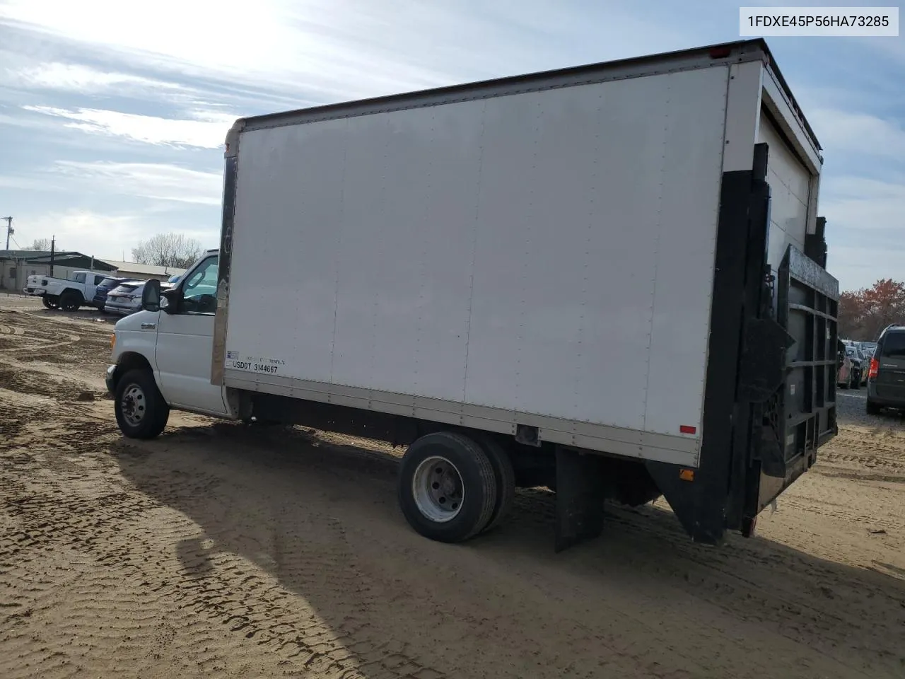 2006 Ford Econoline E450 Super Duty Cutaway Van VIN: 1FDXE45P56HA73285 Lot: 76192504