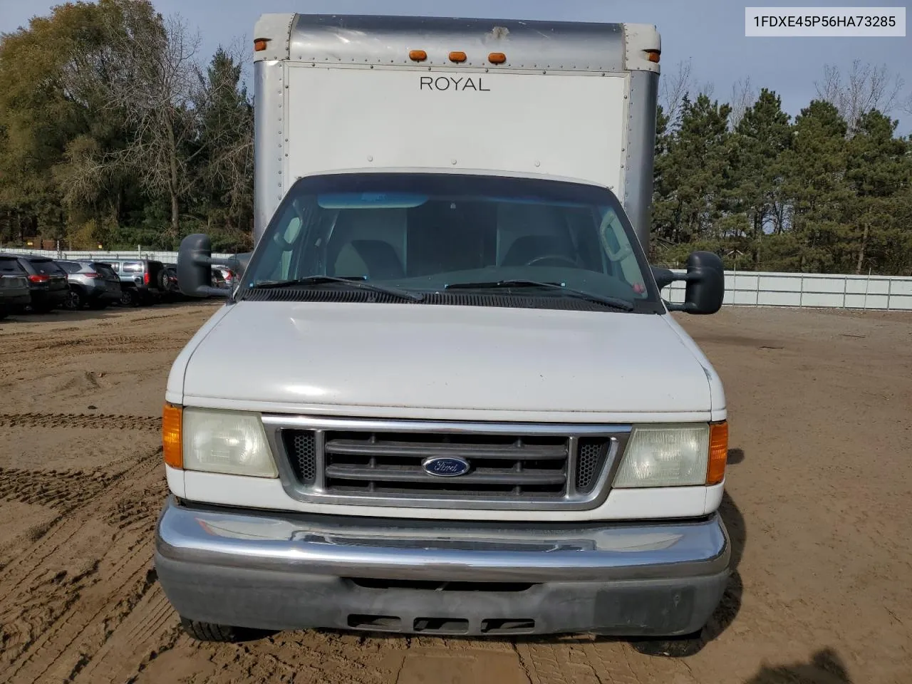 2006 Ford Econoline E450 Super Duty Cutaway Van VIN: 1FDXE45P56HA73285 Lot: 76192504