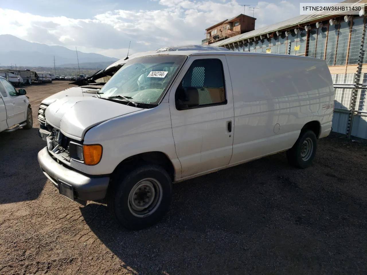 2006 Ford Econoline E250 Van VIN: 1FTNE24W36HB11430 Lot: 76342744