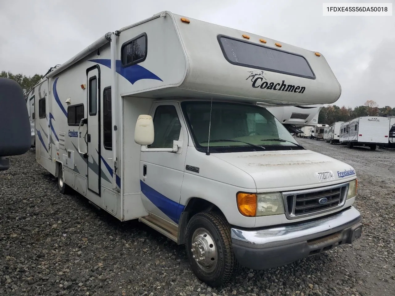 2006 Ford Econoline E450 Super Duty Cutaway Van VIN: 1FDXE45S56DA50018 Lot: 77207774