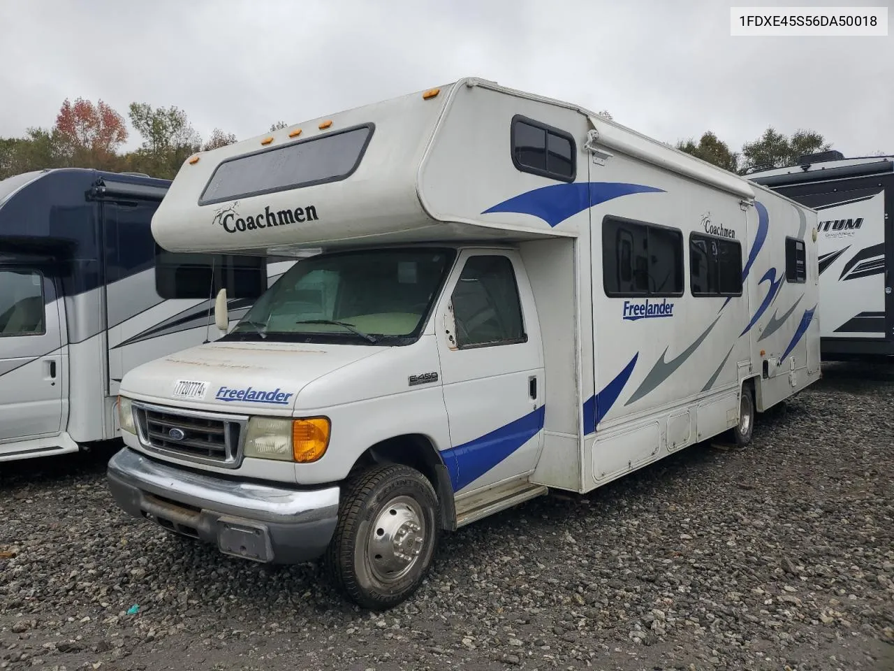 2006 Ford Econoline E450 Super Duty Cutaway Van VIN: 1FDXE45S56DA50018 Lot: 77207774