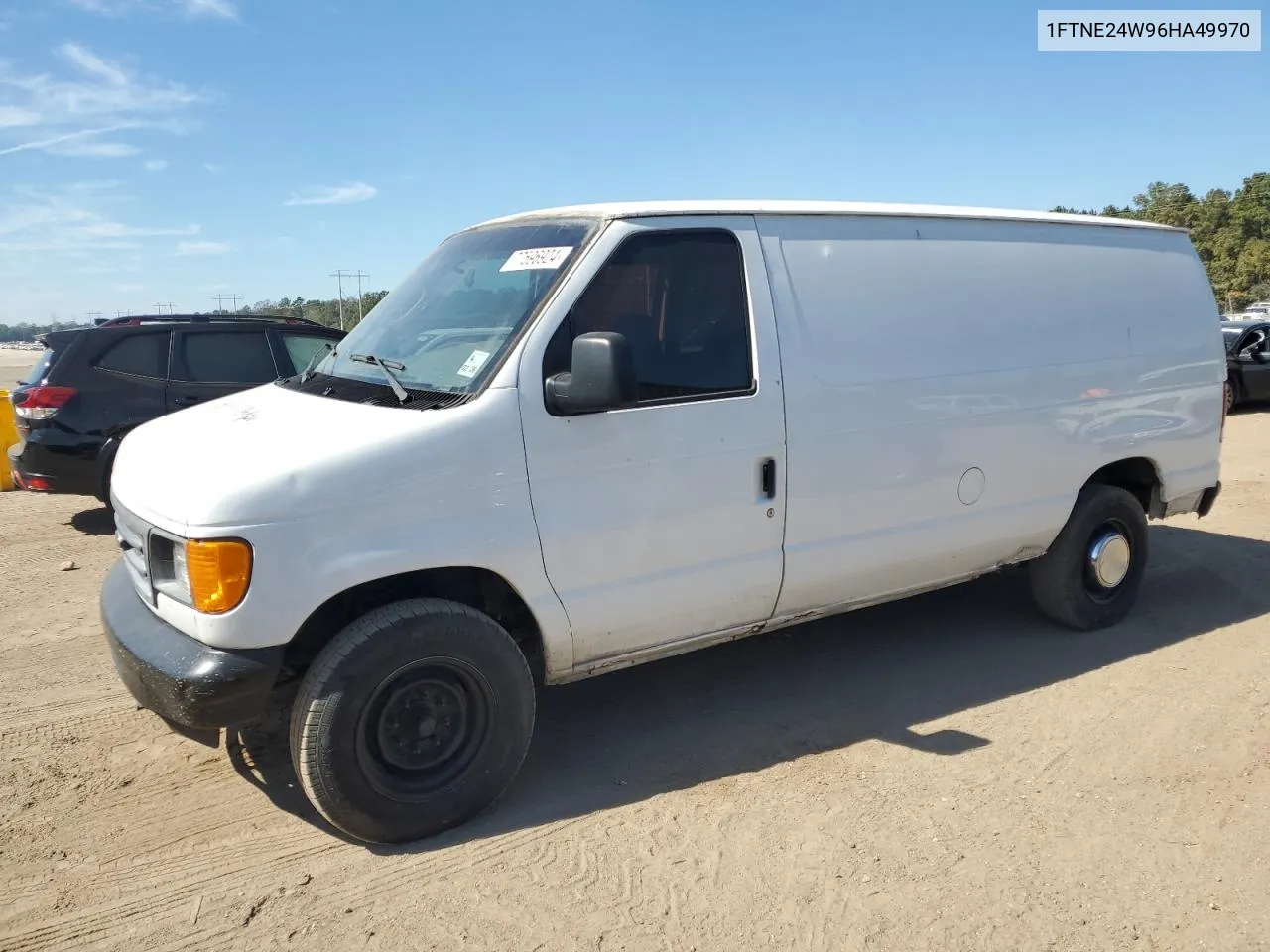 2006 Ford Econoline E250 Van VIN: 1FTNE24W96HA49970 Lot: 77596924