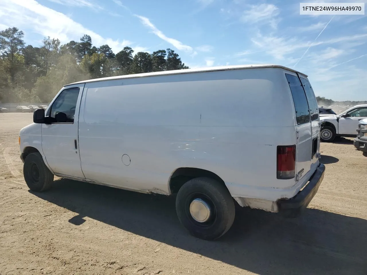 2006 Ford Econoline E250 Van VIN: 1FTNE24W96HA49970 Lot: 77596924