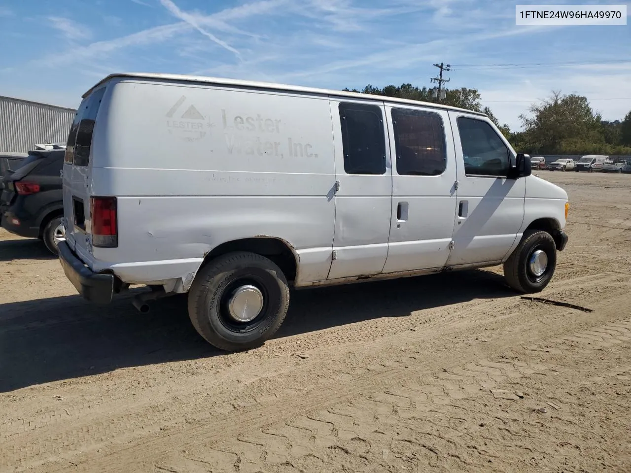 2006 Ford Econoline E250 Van VIN: 1FTNE24W96HA49970 Lot: 77596924