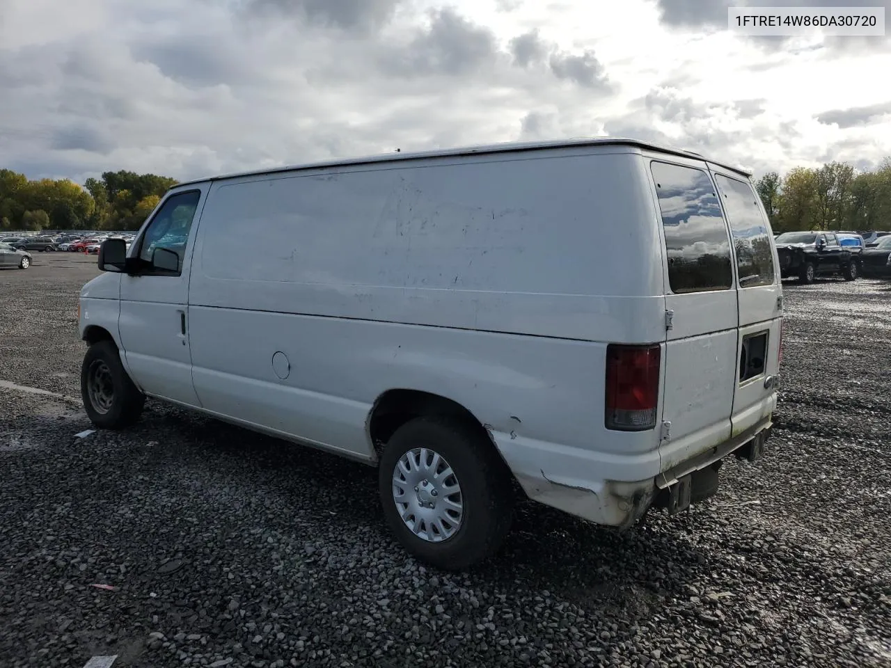 2006 Ford Econoline E150 Van VIN: 1FTRE14W86DA30720 Lot: 77909364