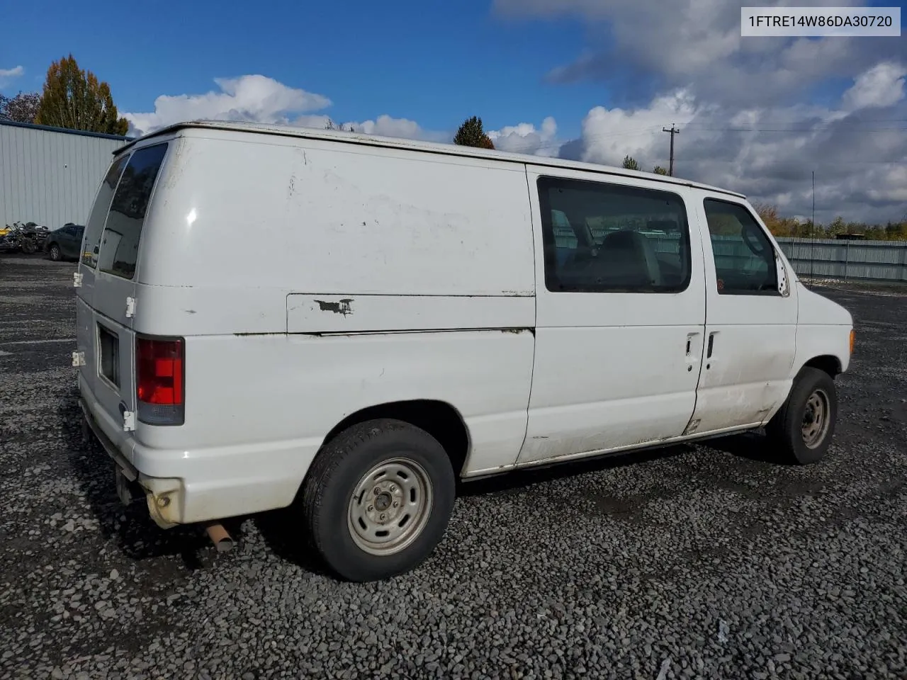 2006 Ford Econoline E150 Van VIN: 1FTRE14W86DA30720 Lot: 77909364