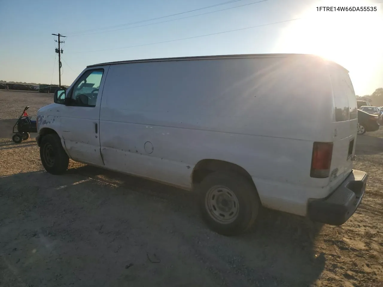 2006 Ford Econoline E150 Van VIN: 1FTRE14W66DA55535 Lot: 77986044