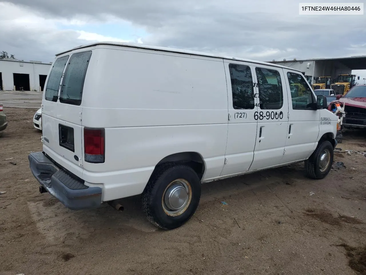 2006 Ford Econoline E250 Van VIN: 1FTNE24W46HA80446 Lot: 78579314