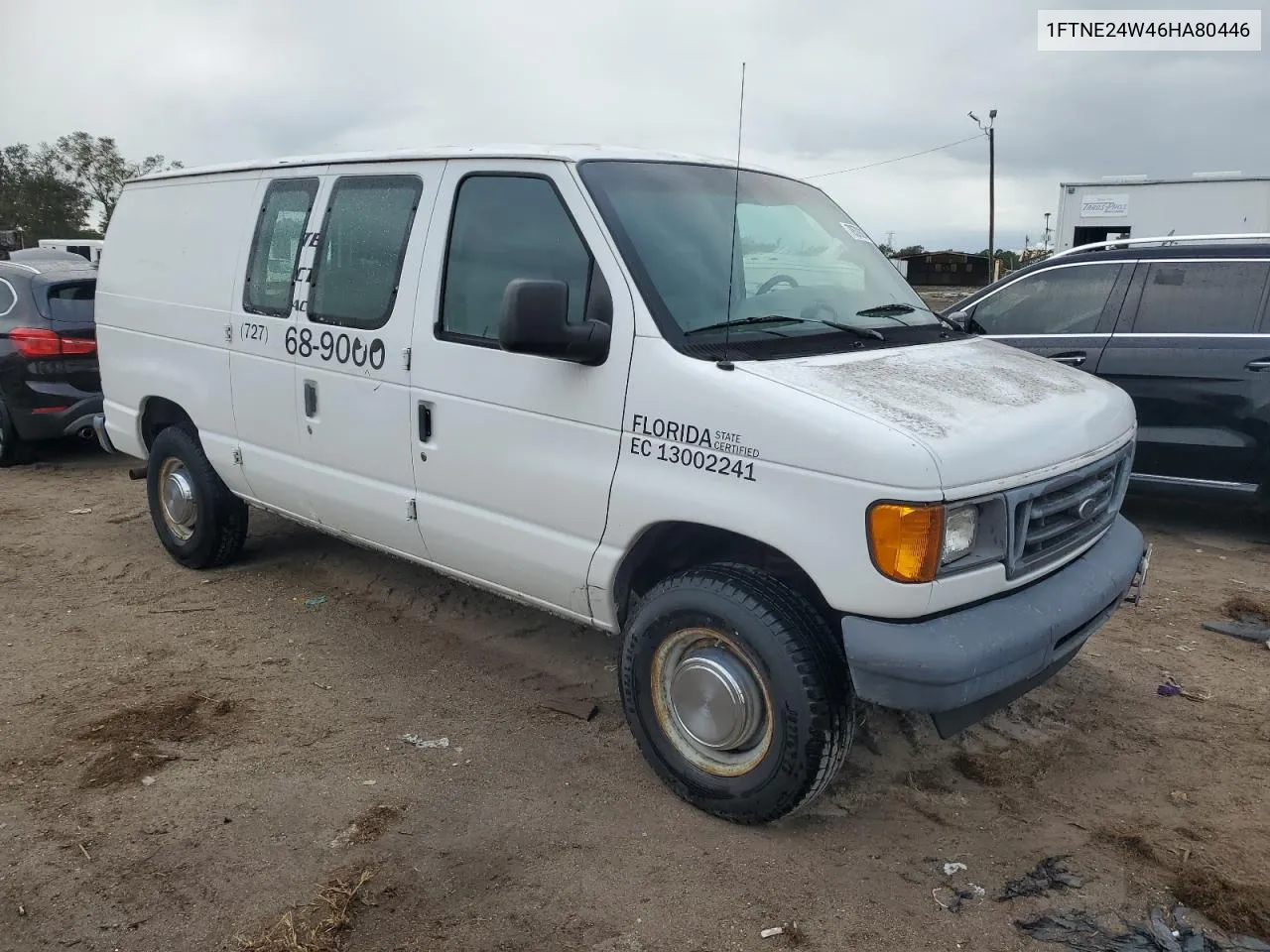 2006 Ford Econoline E250 Van VIN: 1FTNE24W46HA80446 Lot: 78579314