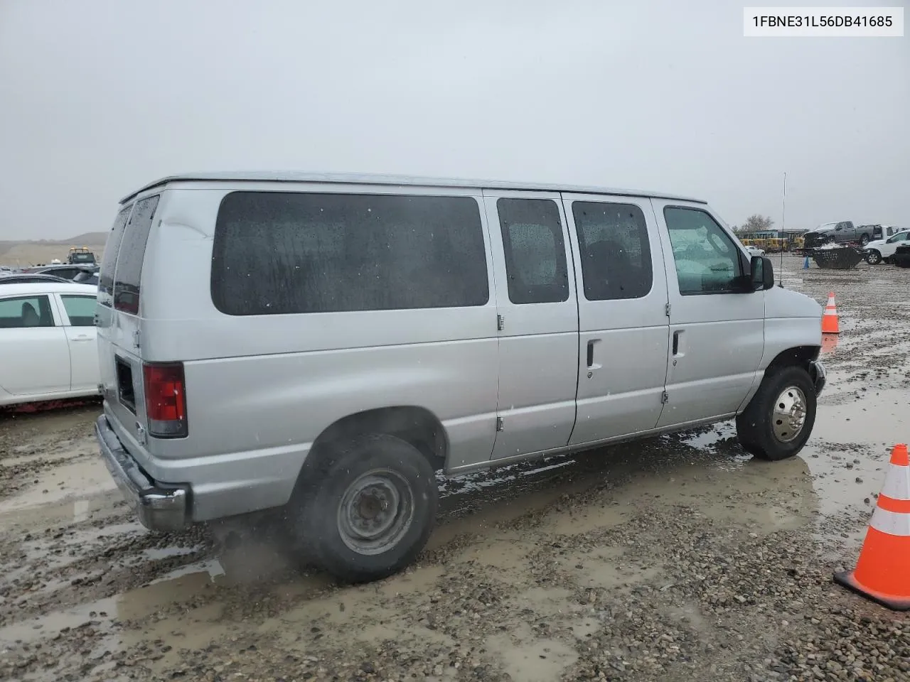 2006 Ford Econoline E350 Super Duty Wagon VIN: 1FBNE31L56DB41685 Lot: 79255994