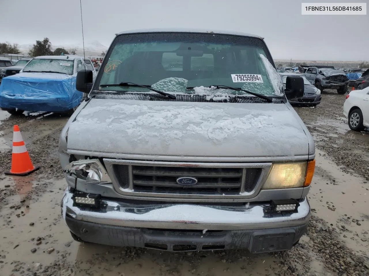 2006 Ford Econoline E350 Super Duty Wagon VIN: 1FBNE31L56DB41685 Lot: 79255994