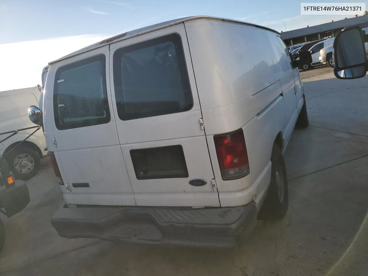 2006 Ford Econoline E150 Van VIN: 1FTRE14W76HA21371 Lot: 80500434